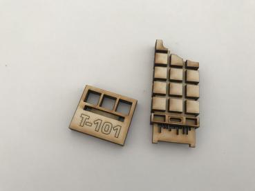 Micro Universe - T-101 Chip -Chip mit Trägerplatte